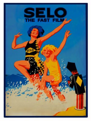 Selo Vintage poster British seaside poster