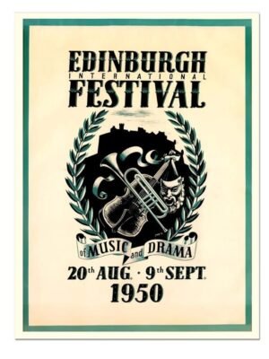 Edinburgh International Festival poster.